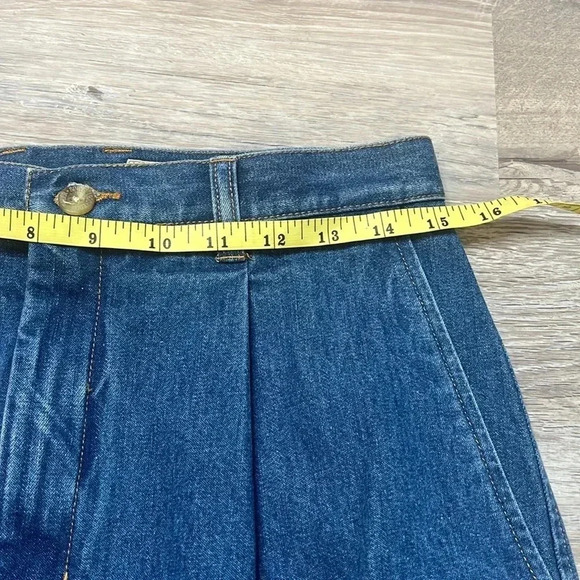 Women’s Vintage Eddie Bauer Denim Skirt with pockets Size 6 - Picture 6 of 7